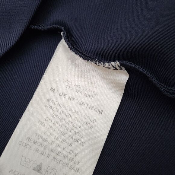 Foot joy golf polo shirt blue polyester navy blue - Picture 4 of 8